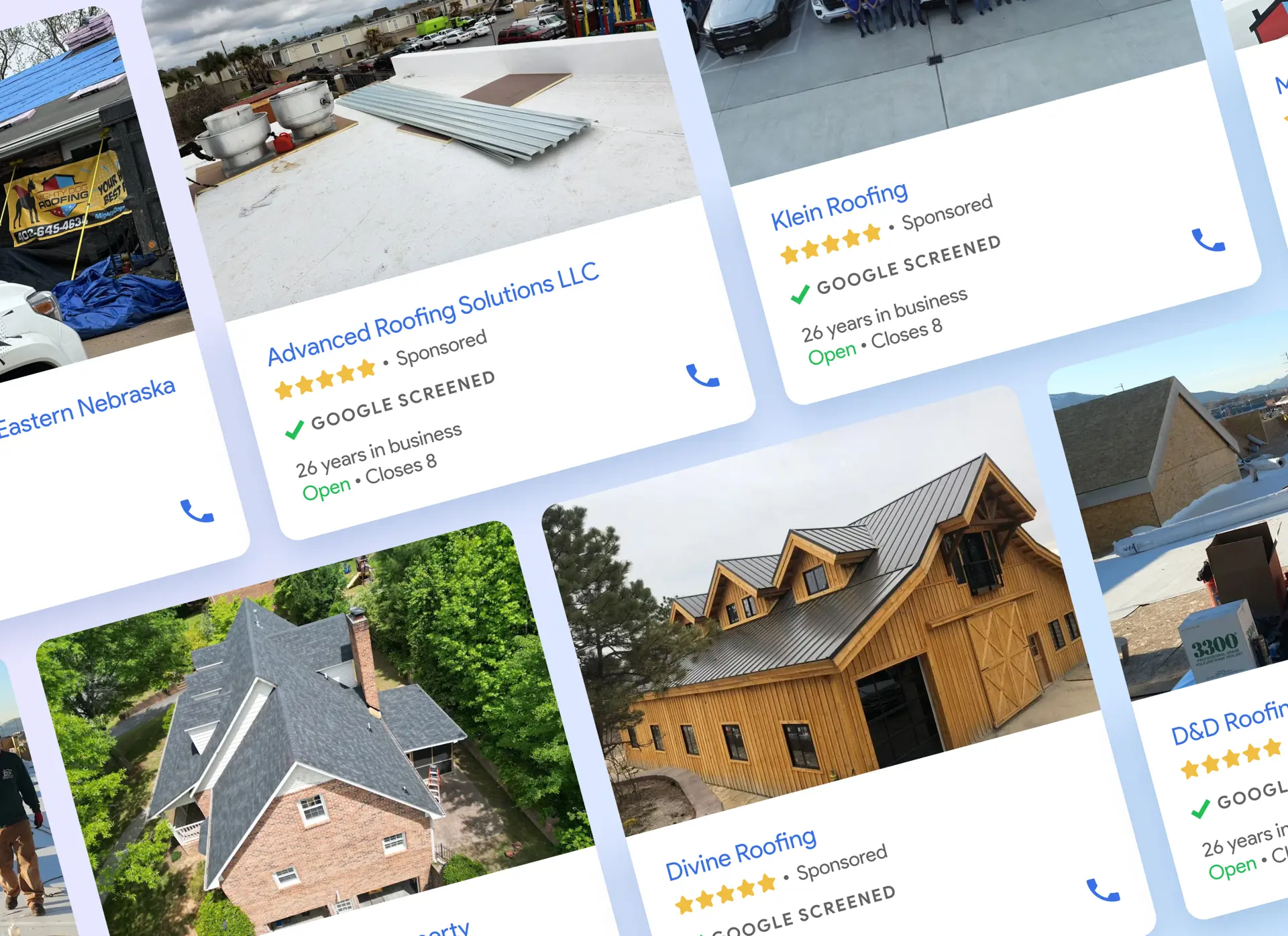 Roofing LSAs